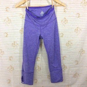 4/$25 Prana Tory Capri Yoga Legging Pants Women's Size XS Heathered Purple